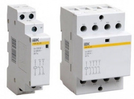 Контактор модульный КМ20-40 AC ИЭК MKK20-20-40