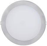 Светильник ДВО 1608 серебро круг LED 18Вт 4000 IP20 ИЭК LDVO0-1608-1-18-K23